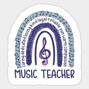 Music Teacher Sticker